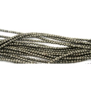 3 mm Pyrit, 1/1 streng